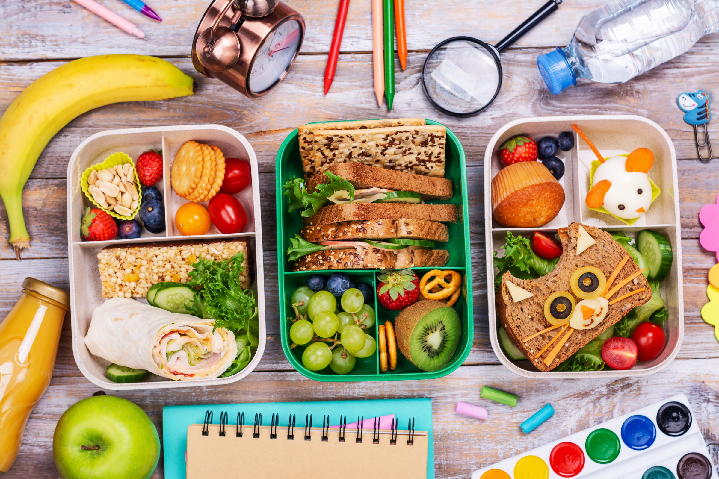 Healthy School Lunch Boxes